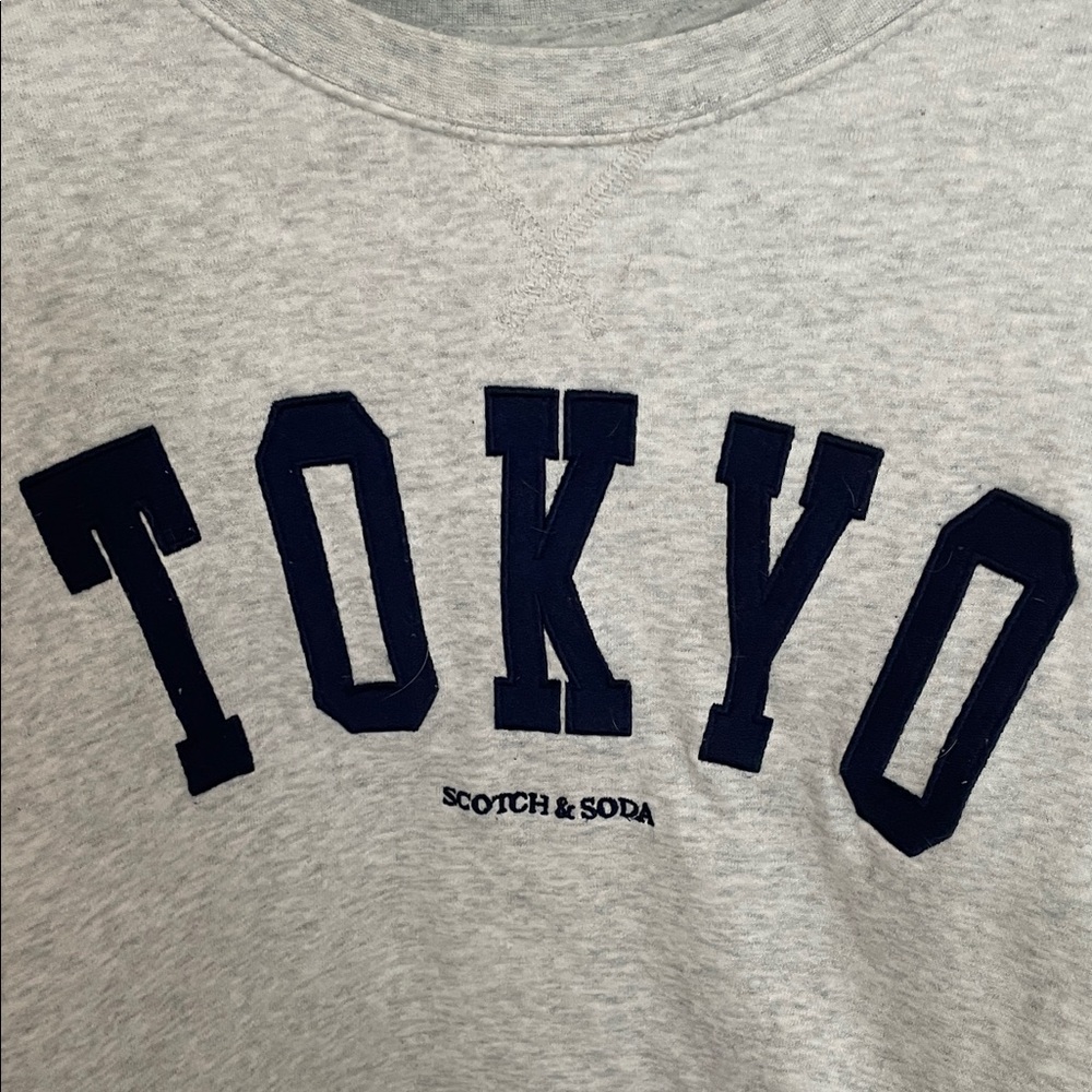 🤍🩶 SCOTCH & SODA Sweatshirt Size L - Picture 6 of 6
